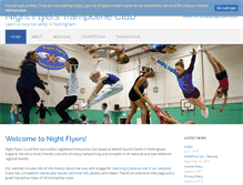 Tablet Screenshot of nightflyers.co.uk